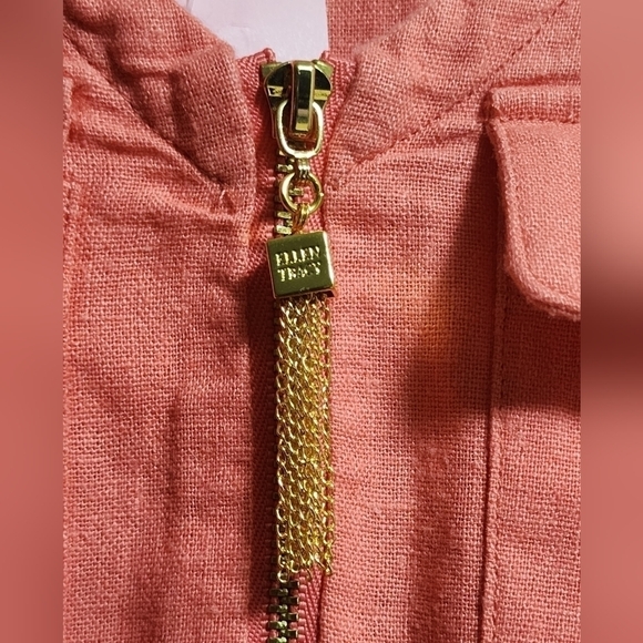 Ellen Tracy sleeveless top color coral size xs - Picture 4 of 4